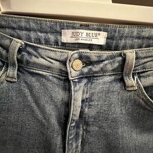 Judie Blue high-wasted stretchy skinny